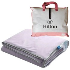 Hilton 힐튼 프리미엄 아이스셀 여름 냉감이불(전용백+베개피 증정), 라벤더