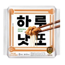 CJ 즐거운동행 하루낫또, 8개, 45.5g
