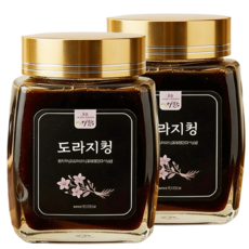 약초인 순수 도라지청, 500g, 2개