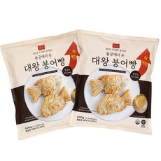 용궁에서 온 냉동 대왕 붕어빵 단팥 5마리, 600g, 2개