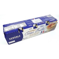 [식자재랜드] SENOBLE 스노블 크림브륄레 코스트코, 8개, 100g