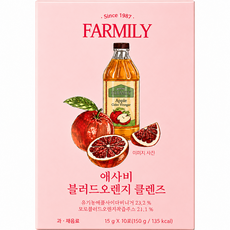 팜밀리 애사비 블러드 클렌즈, 15g, 10개
