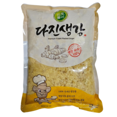 충남 서산 국내산 냉장 다진생강, 1박스, 500g