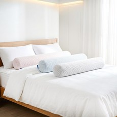 더한 쿨라이즈 냉감 롱 바디필로우 100cm 긴베개 롱베개 안고자는베개 빨아쓰는 롱쿠션, 블루