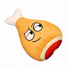 우플 대왕 만화고기 삑삑이 봉제 인형, 1개, 브라운