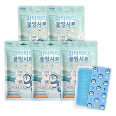 피타피타 쿨링시트 아이스 열냉각 쿨링패치 쿨패치 해열시트, 5세트, 10매입