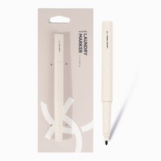 KEARING 1.00mm 0.5mm 세탁 마킹펜 블랙 수성 원액 영구 패브릭 마킹펜, 1개, ELM05(0.5mm tip)