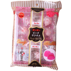 봉봉캔디 복숭아향 일본 수입 리퀴드 필링 드랍 봉봉, 1개, 60g