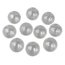 리브온 DIY 왁뿌볼 만들기 고무공 고무볼 6cm, 10개, 투명