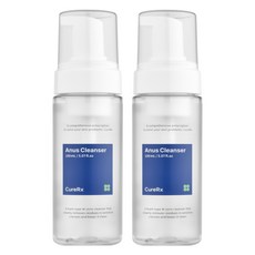 큐어알엑스 아누스 클렌저 항문 전용 워셔 청결제 세정제 남성 여성 가려움 150ml, 2개