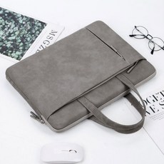 NSION 남녀공용 데일리 심플 깔끔한 속기모 노트북 가방