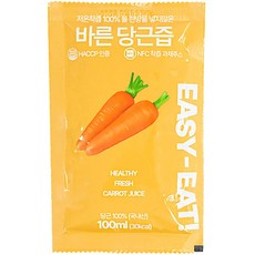 김재식박사의 저온착즙100% 더 진한 당근즙, 60개, 100ml