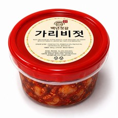 백년젓갈 국산 저염 가리비젓갈, 400g, 1개