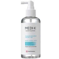 약국입점 의약외품 메디케이 클리어솔루션 초대용량 250ml 풋스프레이 손발톱 발바닥 발가락 냄새제거 약, 1개, 1개입