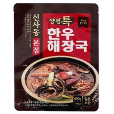신사동본점 양평 특 한우 해장국 상온보관, 600g, 16개