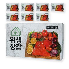 그린리빙 일회용 위생장갑, 500개입, 8개