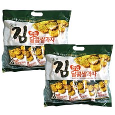 구운김 한입 달콤 쌀과자, 250g, 2개