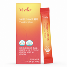 플로렌 브이컷 다이어트 워터 가르시니아 HCA 1500mg 애사비 비타민 체중조절, 6g, 20개