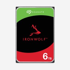 씨게이트 아이언울프 NAS 3.5 SATA HDD, 6TB, ST6000VN006