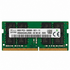SK 하이닉스 노트북용 DDR5 램 메모리 SODIMM, 1개, 8GB 5600MHz (PC5-44800)