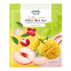 동일식품 까먹는 젤리 믹스 250g x 4가지맛 망고 리치 샤인머스켓 백도복숭아, 1개, 1kg