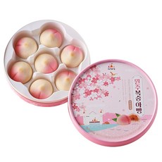 원주 복숭아빵 [7개입] (선물용) 극한직업 빵 디저트 선물세트, 210g, 1개