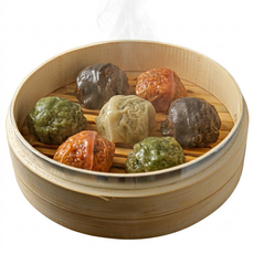 [제주 장인의집] 탐나 수제 손 미친 왕만두 맛집 택배 캠핑 (모둠 28알), 50g, 28개