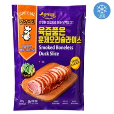 훈제오리 슬라이스, 200g, 10개