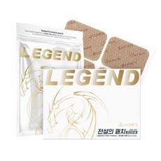 [본사직영] 라오메뜨 전설의패치 프리미엄 손가락 손목 족저근막 발목 무릎 종아리 목 어깨 허리 다리 관절 근육 근육통 붙이는 쿨 자석 일본 동전 통증 (구)이런시원한 파스, 40매, 1개