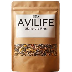 앵무새 배합 알곡사료 아비라이프 시그니처 플러스, 1개, 1kg