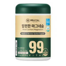99바이탈 맘편한 마그네슘, 1개, 360정