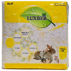 럭스버 소동물 종이베딩 옐로우, 1개, 4.1L
