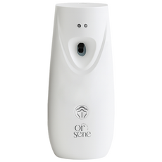 모던 방향제 자동분사기 화장실 디스펜서 본품, 화이트, 1개, 228g