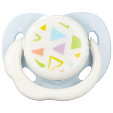 콤비 데이 공갈 실리콘 쪽쪽이, L(8개월~18개월), 베이비 블루, 1개