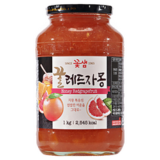 꽃샘 꿀레드자몽 1kg, 1개