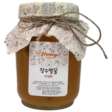 장수벌꿀 아카시아 꿀 잡화 야생화 100% 천연 벌꿀 1.2kg, 1개