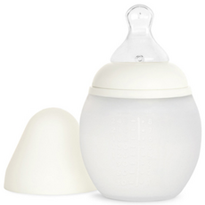 엘리 실리콘 배앓이방지 젖병 150ml + 실리콘 젖꼭지, SM(0~6개월), Milk, 1개