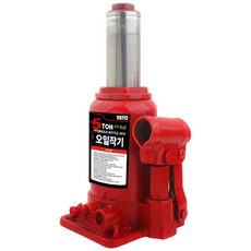 야토 오일작기 5톤 1단 쟈키 잭 유압, 1개
