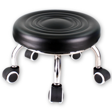 뱅글이의자 보조 바퀴 작업 동글이 좌식 의자, 1개