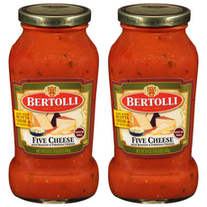 BERTOLLI 5種起司番茄義大利麵醬, 680克, 2個