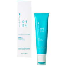 포렉스 발에휴식 리커버리 쿨링젤 릴렉스풋&바디마사지, 1개, 100ml, 1개입