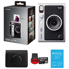 인스탁스 미니 에보 Evo 케이스 패키지, 블랙/블랙, 1세트