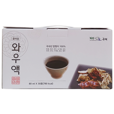 쿱마을사람들 와우액 달팽이즙 엑기스 30포, 80ml, 30개