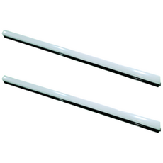 엘포스 LED SIMPLE 300mm 티라인직부등 폭33 고휘도8W 고밝기 플리커프리 일자 좌우 연결 가능 전원부 별도 바디블랙, 주광색, 2개