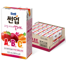 Maeil 每日 水果蔬菜沙拉ABC果汁, 125ml, 24入