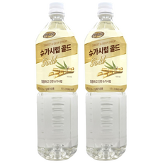리치스 슈가시럽 골드, 1.5L, 2개