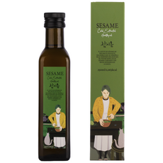 몰리나 저온압착 국산 참기름, 1개, 250ml