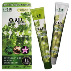 세화 이루미 오시노 칼라크림 1 2제 각 80g(옻안타는염색), 1호 자연흑갈색, 1개