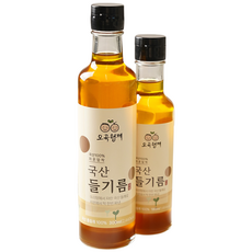 오곡형제 저온압착 국산 들기름 300ml, 1개