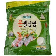 몬 월남쌈 원형 라이스페이퍼, 200g, 1개